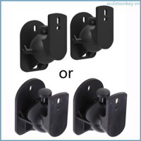 Loa di động WU Giá đỡ treo tường Kẹp trần vệ tinh có thể điều chỉnh xoay 180 độ cho loa