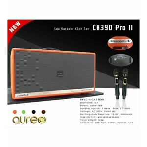 Loa di động xách tay Aurec CH-390