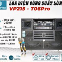 Loa điện 4 tấc đôi VINHPRO VP215-T06 PRO