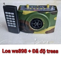 Loa độ tress bẫy chim sẻ l loa ws898 độ tress