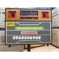 LOA Đôi Nanomax PRO-906  LOA BASS 40cm x2 CÓ CÔNG SUẤT 2000W