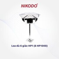 Loa dù lục giác HP1, 6 loa HP1000 ngoài trời chuyên dụng cho nhà nuôi yến - Nikodo