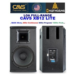 Loa Full CAVS XB12 Lite
