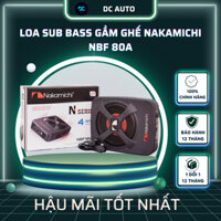 Loa Gầm Ô Tô siêu trầm, Loa Sub Bass Gầm Ghế Nakamichi NBF 80A Fullbox