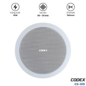 Loa gắn trần Amperes CS610