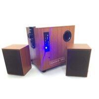 Loa gỗ bluetooth nghe nhạc 2.1 Poeson P-300M