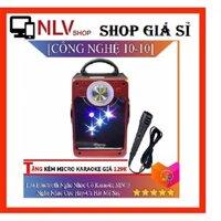 Loa hát karaoke bluetooth xách tay  MN-03 + tặng kèm micro có dây