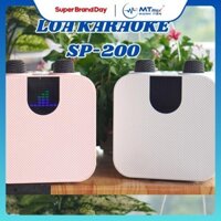 Loa Hát Karaoke Di Động SP 200 - kèm 2 Micro không dây. Với thiết kế kiểu dáng nhỏ gọn, bạn có thể dễ dàng di chuyển