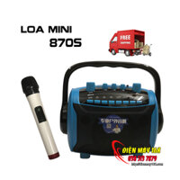 Loa hát  karaoke mini hát hay giá rẻ sast 870s