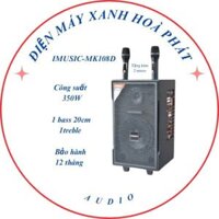Loa hát karaoke Mk-108D Imusic, công suất 350W Bass 20cm