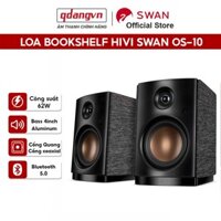 Loa HIVI SWAN OS-10 | Bluetooth 5.0 Optical Coaxial | ông suất 62W RMS | QDANG Phân phối chính hãng