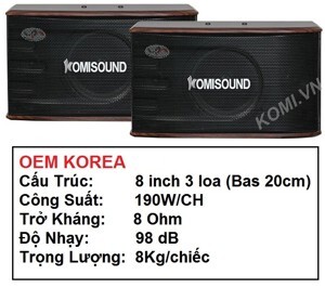 Loa Jarguar Komisound KM106 (KM-106)