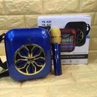 LOA KARAOKE BLUETOOTH A20 HÁT CỰC HAY KÈM MICRO KHÔNG DÂY