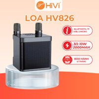 Loa Karaoke Bluetooth cao cấp YS-203(HV826) phiên bản nâng cấp 2024, Kèm 2 Micro, Âm thanh siêu trầm