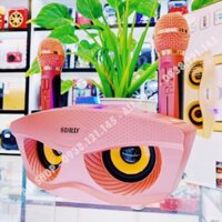 Loa Karaoke Bluetooth Hát Hay SD 306 - Loa Hát Siêu Hay Kèm 2 Micro Không Dây- Dòng Loa 2 Micro Giá Rẻ