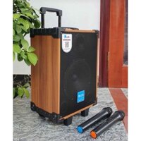 Loa karaoke bluetooth hát hay giá rẻ, loa di động karaoke công suất lớn kèm micro không dây chống hú