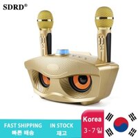 LOA KARAOKE BLUETOOTH MINI DI ĐỘNG MẮT CÚ SD-306 - TẶNG KÈM 2 MICRO SIÊU HAY