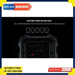 Loa Karaoke Bluetooth Remax RB-X3