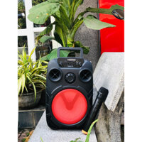 Loa Karaoke Bluetooth Speaker ZQS-8122 Tặng kèm micro không dây