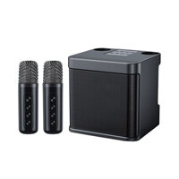 Loa Karaoke Bluetooth SU-YOSO YS-203 Kèm 2 Micro Không Dây  Hàng Chính Hãng  - Đen