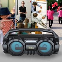 Loa  Karaoke Bluetooth Xách Tay KIMISO S1 - Loa Bluetooth Mini Di Động Âm Bass Cực Hay Đèn Led Sống Động