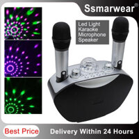 Loa Karaoke Bluetooth Y8 Tặng Kèm 2 Mic Không Dây- Có đèn Led Vũ trường. Âm thanh cực hay, nhỏ gọn. Bảo hành 3 tháng