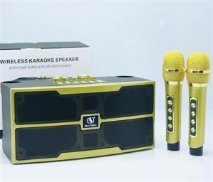 Loa karaoke bluetooth YS 201 kèm 2 micro