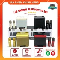 Loa Karaoke Bluetooth YS 203 Kèm 2 Micro Không Dây Siêu Hay. Hiệu Ứng Đổi Giọng, Điều Chỉnh Echo, Reverb, Effect