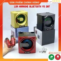 Loa Karaoke Bluetooth YS 207 Kèm 2 Micro Không Dây Siêu Hay. Hiệu Ứng Đổi Giọng, Điều Chỉnh Echo, Reverb, Effect