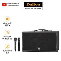 Loa Karaoke Dalton PS-K16A công suất 200W, Bass 1.6 tấc, tặng kèm 2 micro không dây sóng UHF