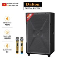 Loa Karaoke Dalton TS-15G700X  công suất 700W, Bass 15 inches, đi kèm 2 micro không dây sóng UHF