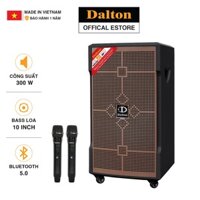 Loa karaoke di động karaoke Dalton TS-10G250N, công suất khủng 300W, Bass loa 10 inches, kèm 2 micro không dây UHF