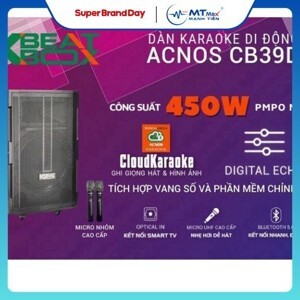 Loa karaoke di động KBeatBox CB39D