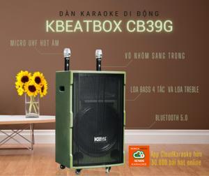 Loa karaoke di động KBeatBox CB39G