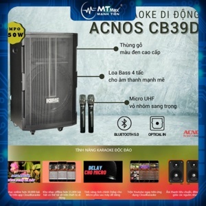Loa karaoke di động KBeatBox CB39D