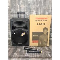 Loa karaoke di động, loa kéo giá rẻ bass 3 tấc, micro không dây, âm thanh cực hay, bền, giá rẻ