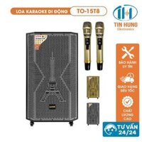 Loa karaoke di động ORIS TO 15T8 công suất 1000W, loa kéo karaoke chính hãng bảo hành 12 Tháng - ORIS Professional