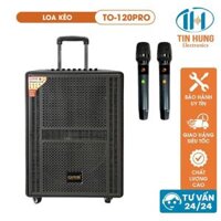 Loa karaoke di động ORIS TO 120PRO công suất 600W, loa kéo karaoke chính hãng bảo hành 12 Tháng - ORIS Professional