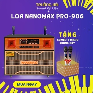 Loa karaoke điện Nanomax PRO-906