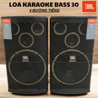 LOA KARAOKE ĐỨNG BASS 30 (GIÁ 2 CÁI) THÙNG SƠN TĨNH ĐIỆN 4 ĐƯỜNG TIẾNG 1 BASS 1 TRUNG 2 TREBLE