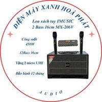 Loa Karaoke iMusic MX-206V – Công Suất 600W, Âm Thanh Mạnh Mẽ, Nhỏ Gọn 2025