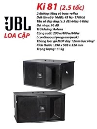Loa karaoke JBL Ki81