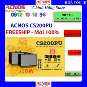 Loa karaoke mini Acnos CS200PU