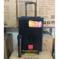 Loa karaoke mini giá rẻ, công suất lớn, micro không dây hát hay chống hú rít