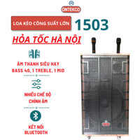 Loa karaoke ONTEKCO 1503/1503 promax bass 40 3 đường tiếng, kết nối ti vi, điện thoại hát karaoke