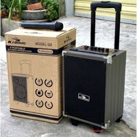 loa karaoke q8 tặng kèm mic không dây