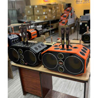 Loa Karaoke Xách Tay 18 Đường Tiếng - 2 Bass Đôi 25Cm Bluetooth 5.0 Kết Nối Tivi Karaoke Cực Hay.