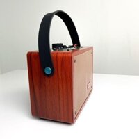 Loa Karaoke Xách Tay Mini KVG K5-30, Du Lịch Tiện Lợi + Tặng Micro Không Dây + Đầy Đủ Kết Nối Bluetooth, AUX,TF Card.