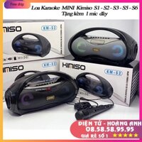 Loa karoke bluetooth Kimiso KM-S2 - (S1 - S3 -  Tặng 1 mic dây)