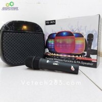 LOA KÈM MIC HÁT KARAOKE MINI YS -A23 - Loa Kẹo Kéo.